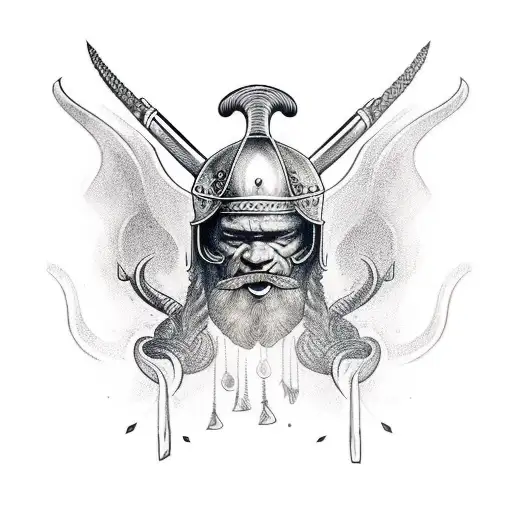 Viking Sleeve And Hunting