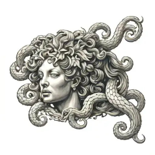 Precious With Medusa Head