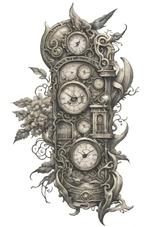 Full Sleeve Of Life Journey A Reminder