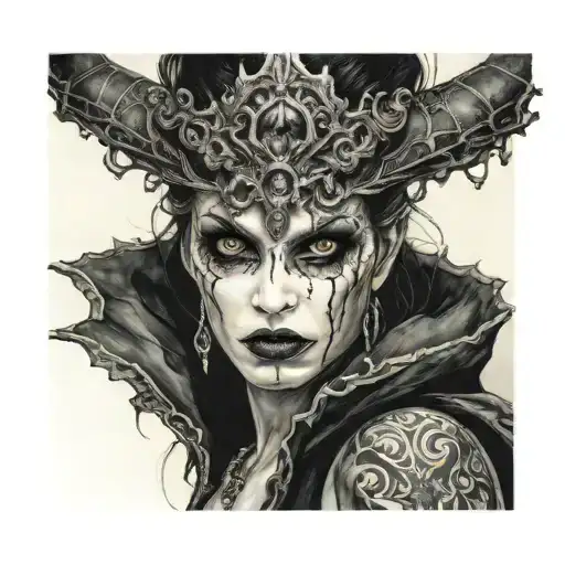 Evil Women With Wicked Eyes