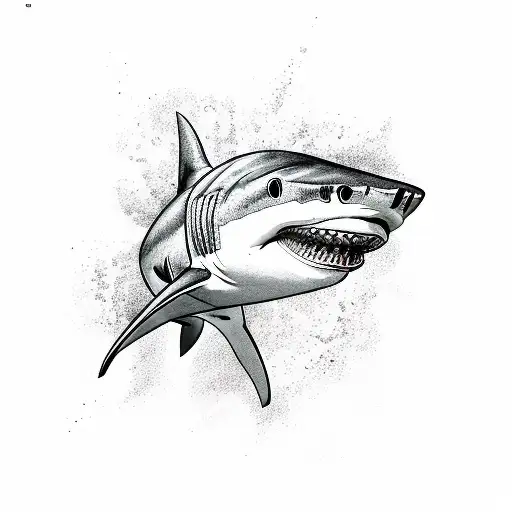 Shark With Machine Gun