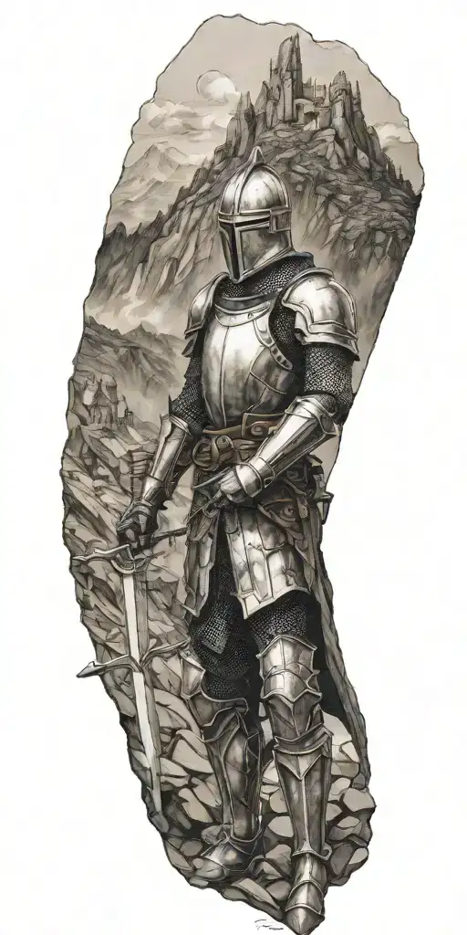 Knight In A Mountain