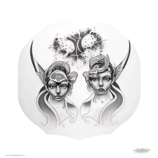 Gemini Twins For On Arm