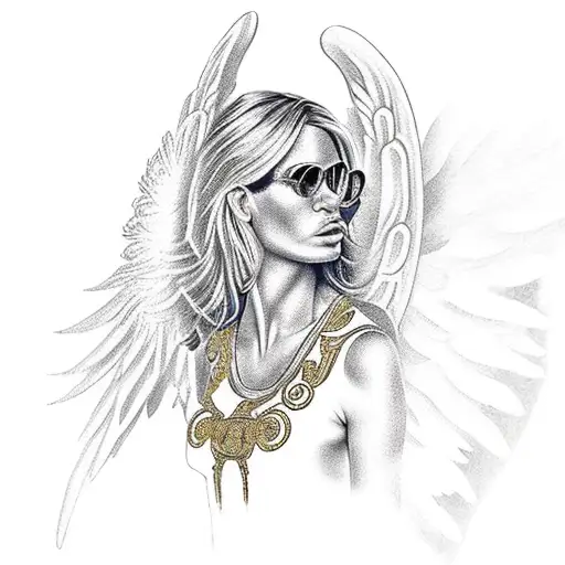 Versace Angel With Ak-47