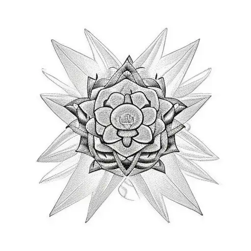 Flower Bouquet With Star Of David