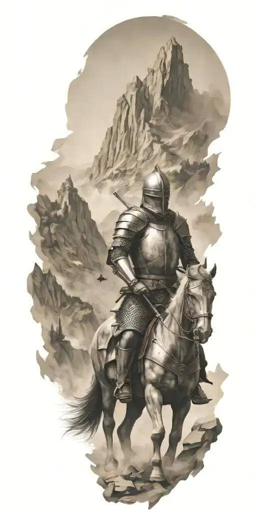Knight In A Mountain