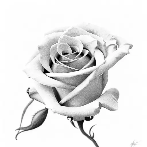 4 Roses Starting With Red Moving To Black