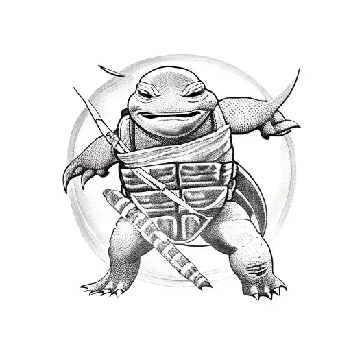 Ninja Turtles In Space