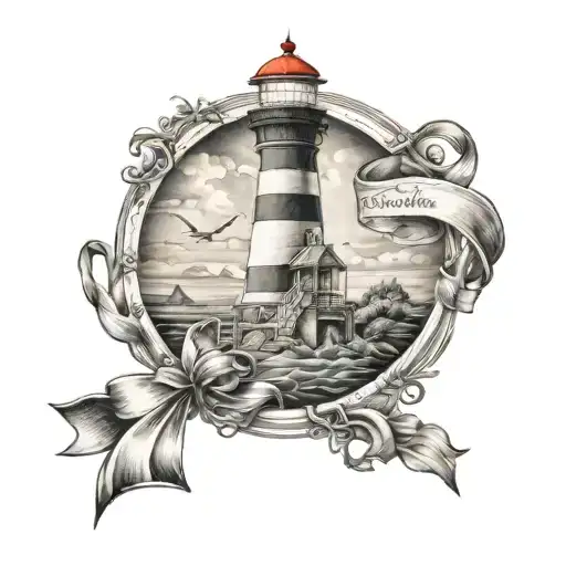 Kidney Cancer Ribbon Survivor And Light House