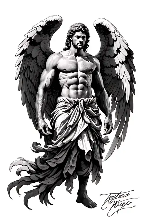 Gaurdian Angel Wing Male