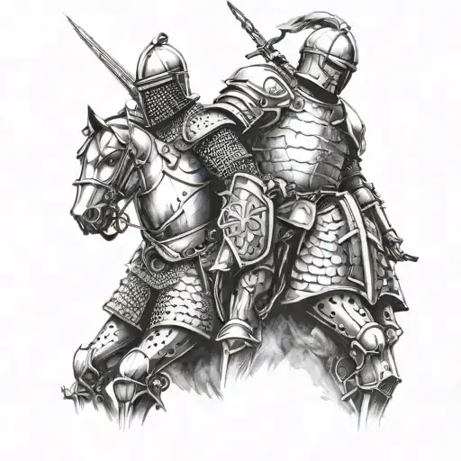 Knight And Warrior Of Modern Times