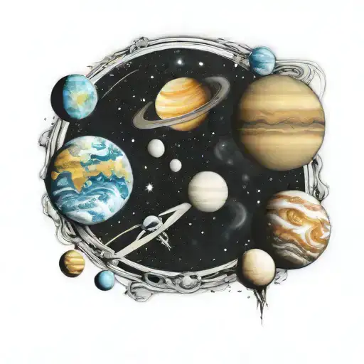 3 Planets In Space Conjunction