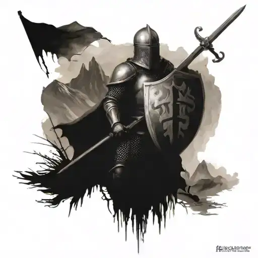 Knight In A Mountain