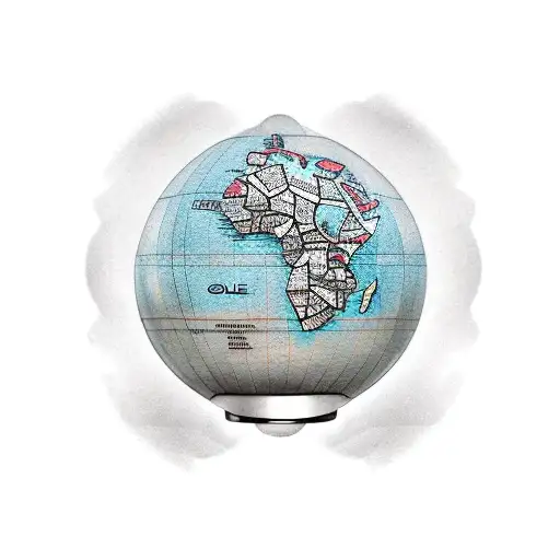 Globe With Countries