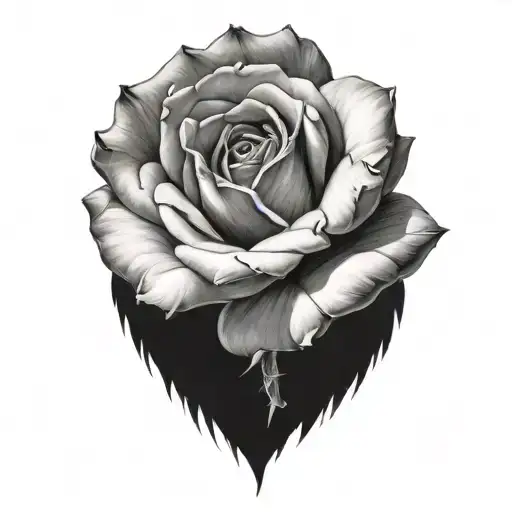 Realistic Rose Flower