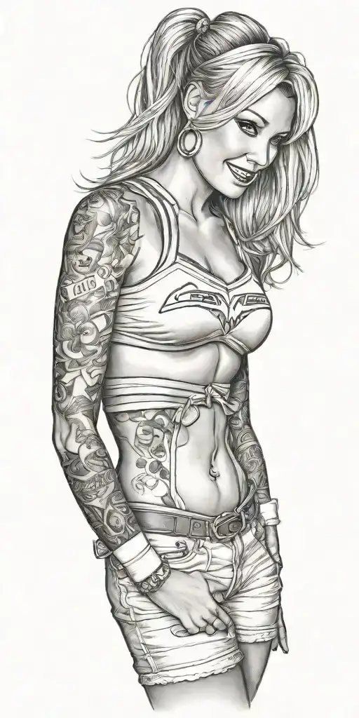 Corvette Cheerleader