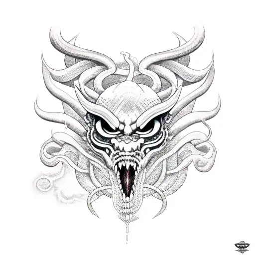 Demon Snake Moon Colour