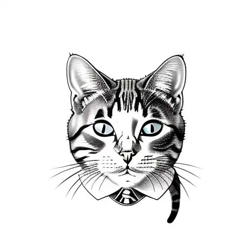 A Cat As A 1920S Gangster