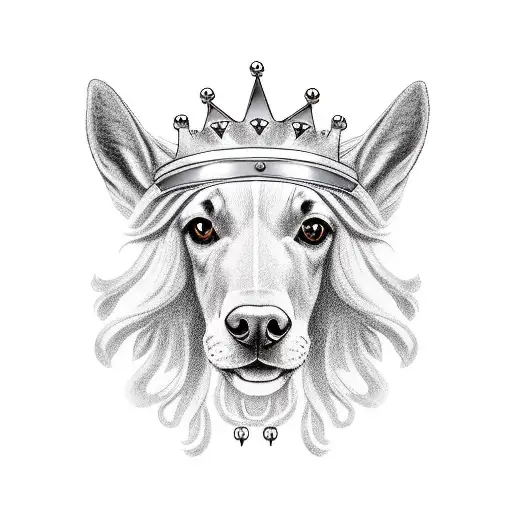 Horse Dog Crown