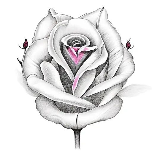 Tulip With Rose And A Fairy