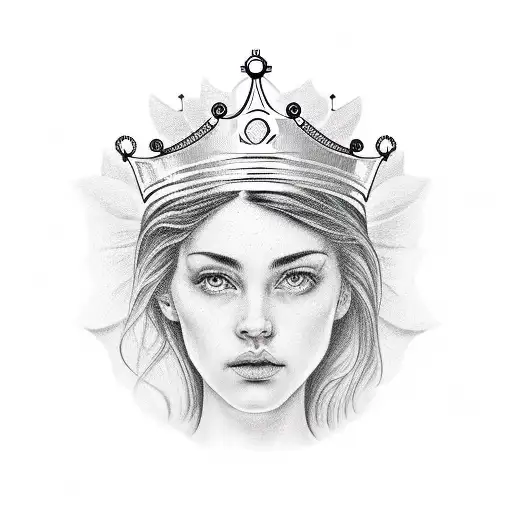 Champion In Cursive With A Small Crown On The C