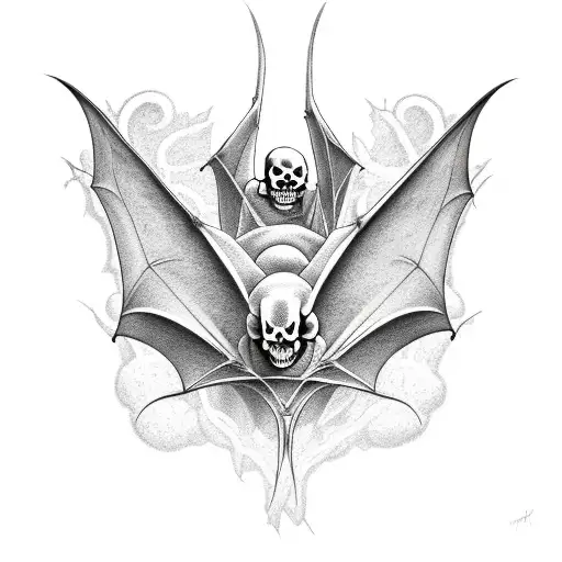 Skeleton Of A Bat