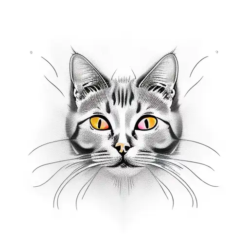 Cat Head Over Heartbeat