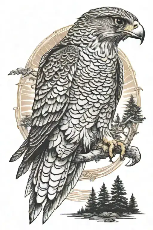 Kolovrat Falcon Forest Sun Rising