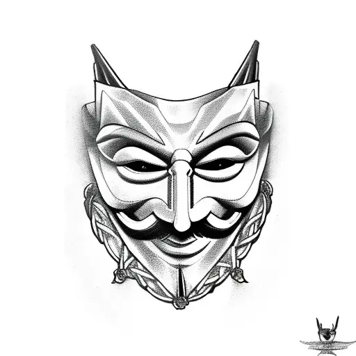 Hacker Guy Fawkes Mask