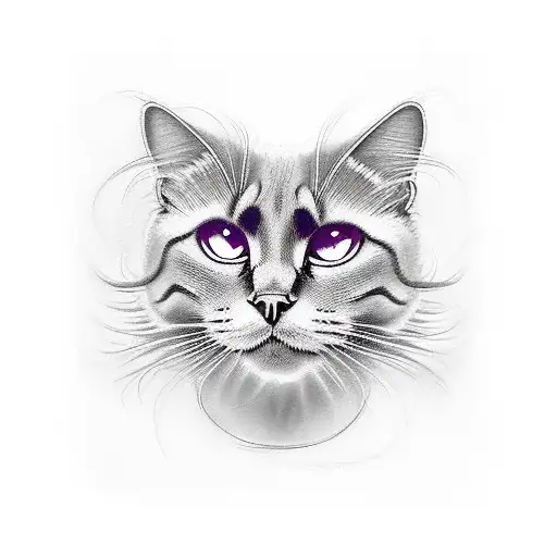 Black Cat With Drunk Eyes