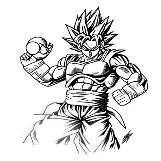 Dragon Ball Z Goku Ultra Instinct Color