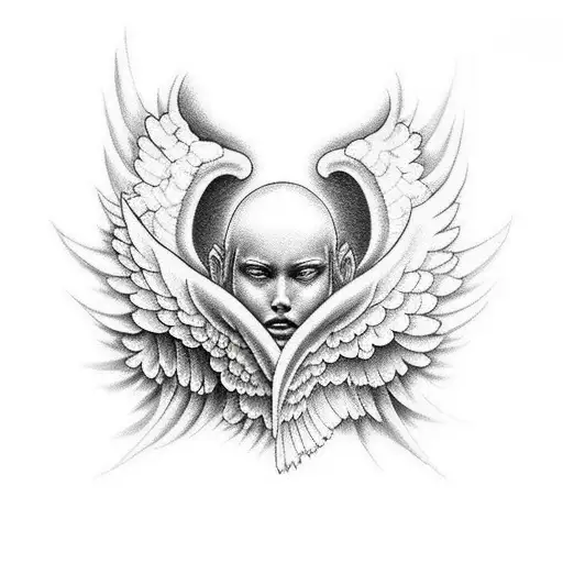 Clouds With Guardian Angel