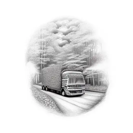 Back Of Lorry With Change The Path But Never The Dream Quote