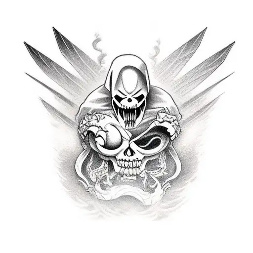 Gream Reaper Fight Samurai