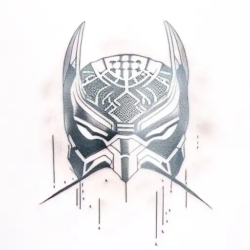 Raven And Black Panther And Barbwire Katana