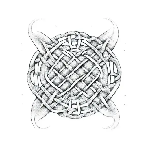 Celtic Family Knot With Lightening