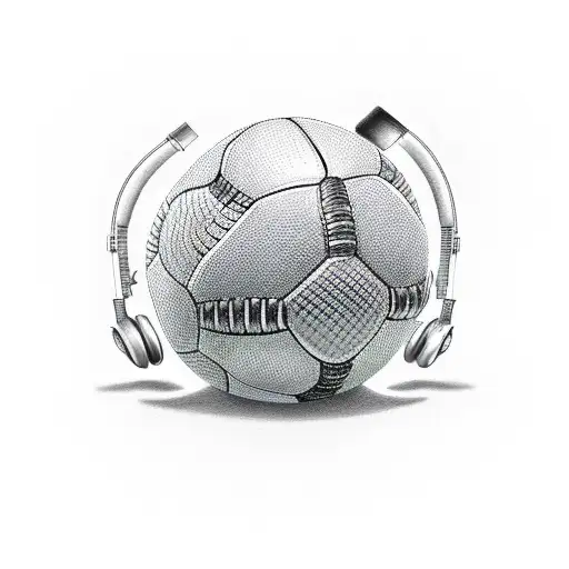 Combine Elements Of Football And Rap Music In A Unique Design