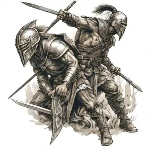 Region And Warrior Battling