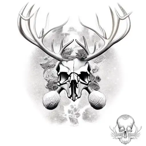 Raindeer Skull
