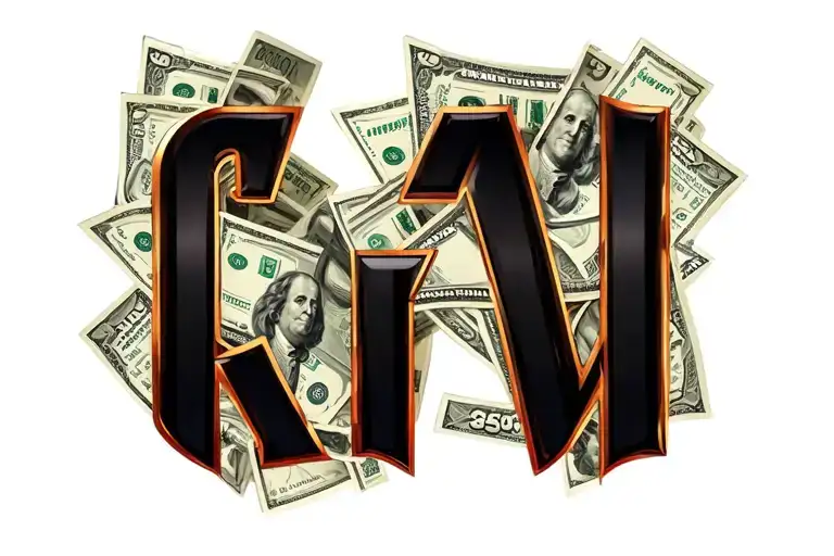 Chance Letters With Money And Letters