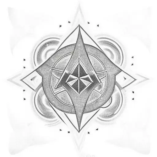 The Chaos Star In Valknut