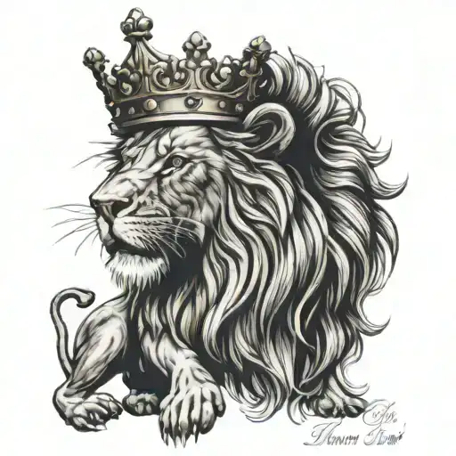 Czech Lion And Crown