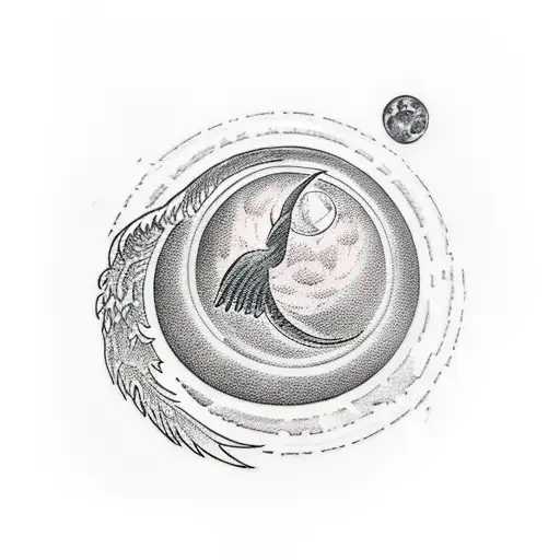 Phoenix Holding A Moon