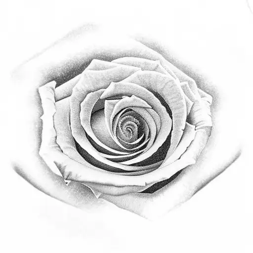 Setting Sun With A Rose And Rayne Drops