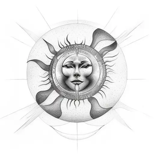 Pendulum With The Sun And The Moon