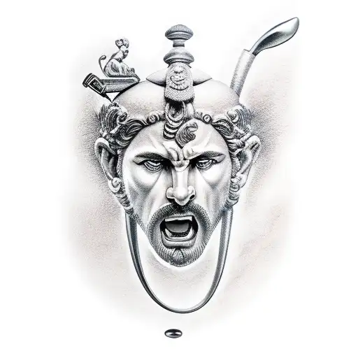 Greek Gods Playing Golf