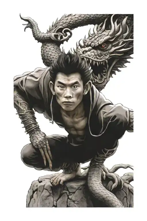 Wukong And The Dragon