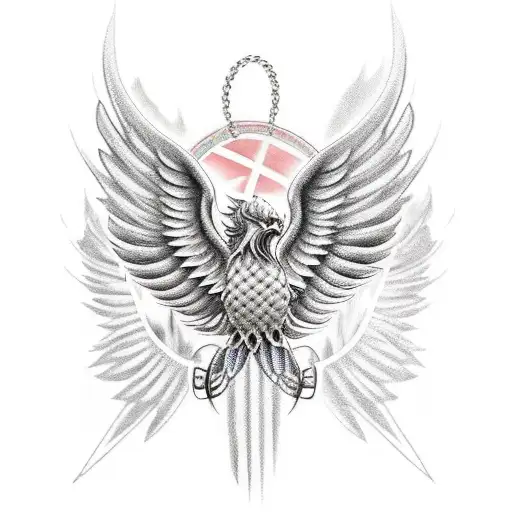 Chained Phoenix Wings