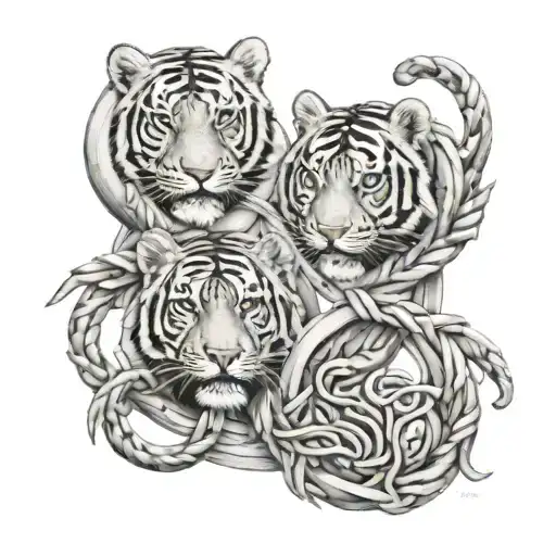 Auryn And Gemini And Tiger In Conjunction