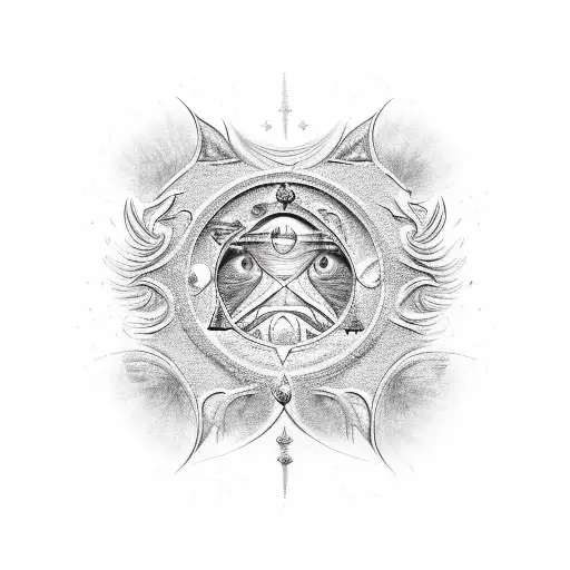 Phoenix Piscis Constallation